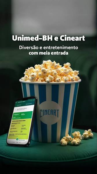Unimed-BH e Cineart, diversão e entretenimento com meia-entrada
